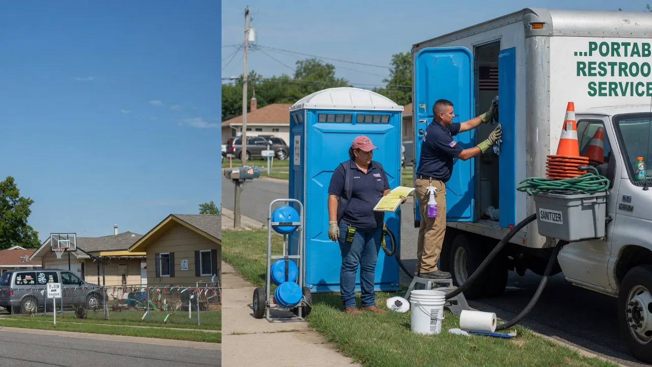 Portable Toilet Rental in Moline, IL near me
